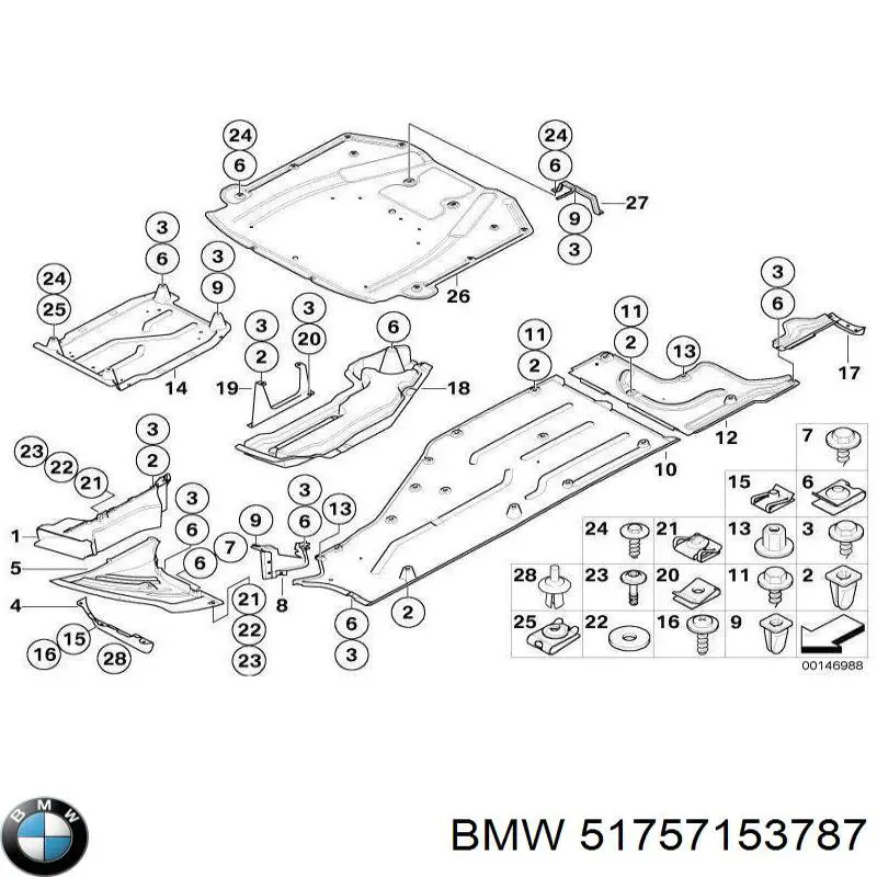 PBM60013AL Signeda Protección izquierda del motor