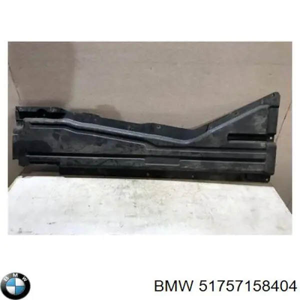 Revestimiento de los bajos, derecho para BMW X6 (E71)