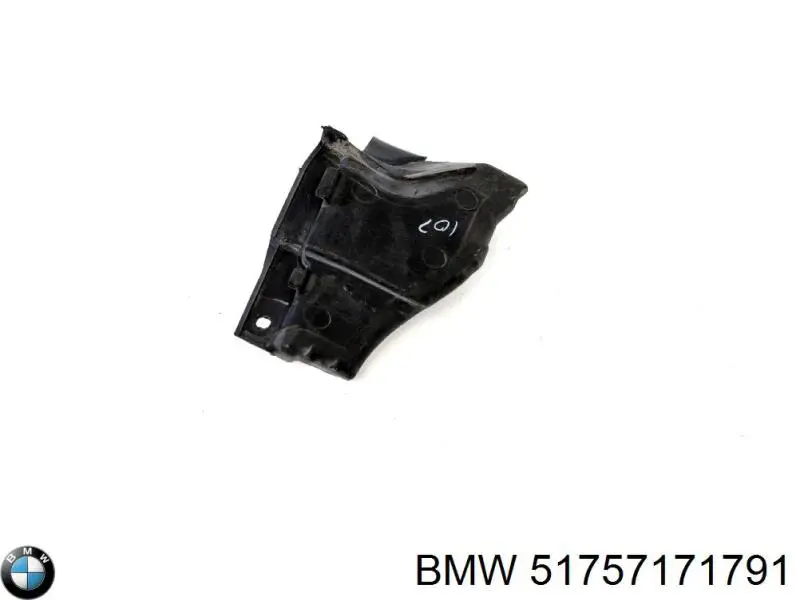 Protección izquierda del motor 51757171791 BMW