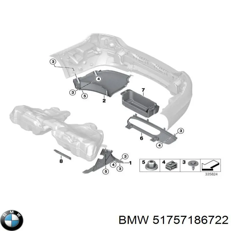 Protector de cárter y depósito de combustible BMW 51757186722 precio, desde 66,79 EUR