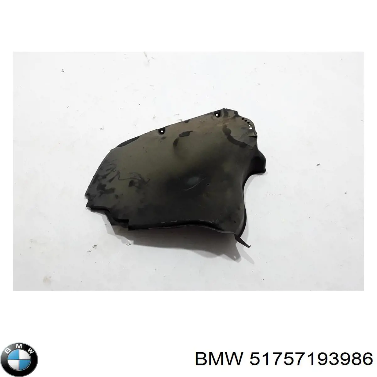 51757193986 BMW cubierta, parachoques trasero