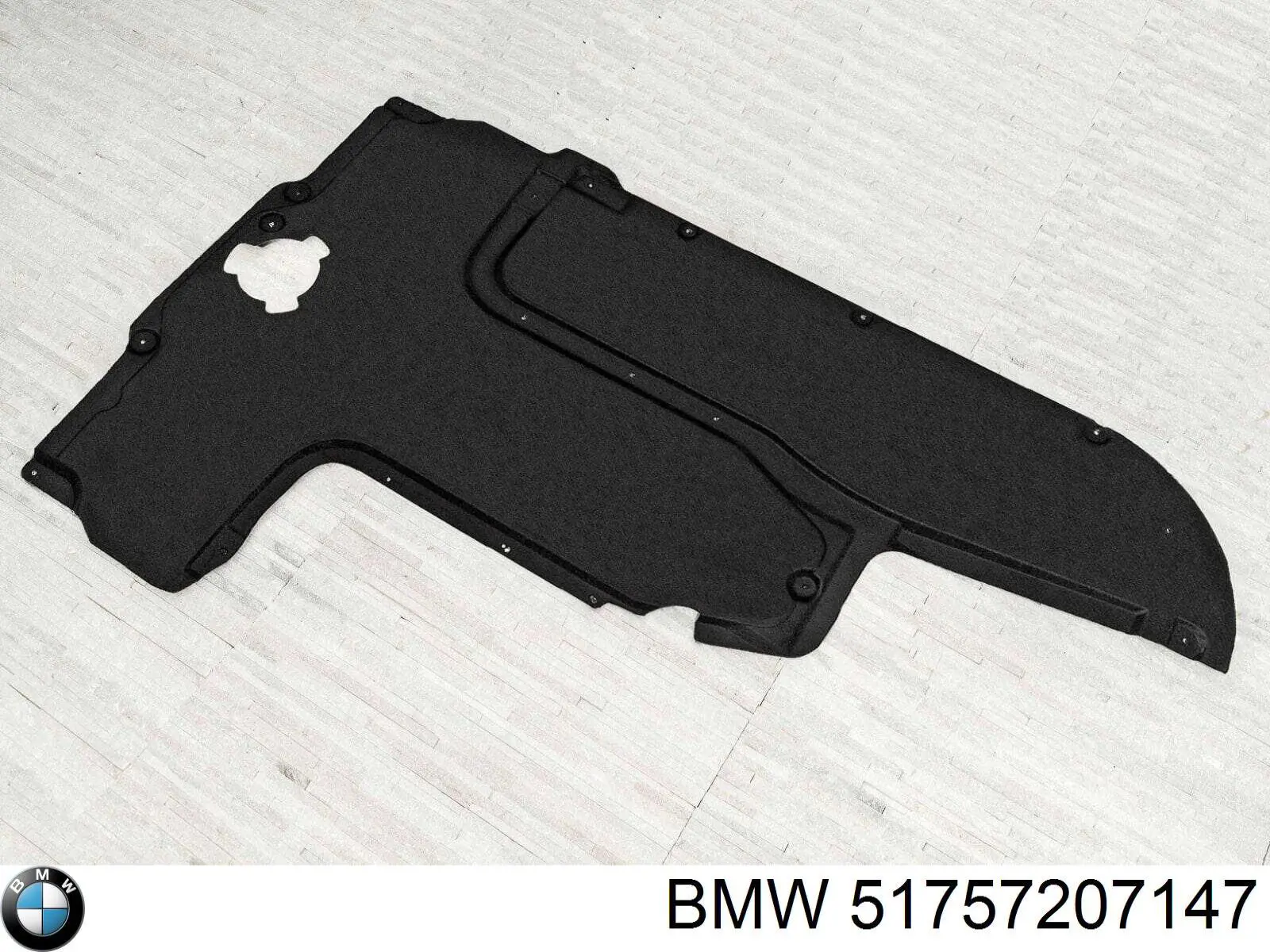 Comprar 51757207147 BMW Protección de bajos, parte central