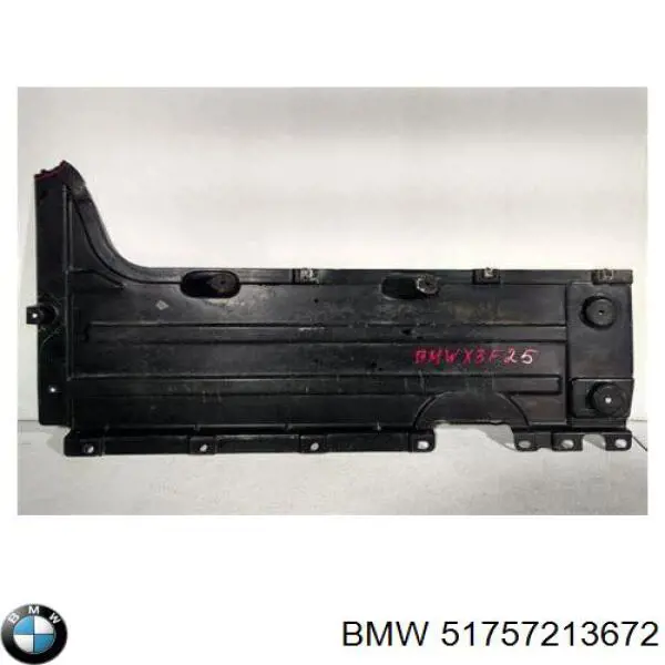 Protector de bajos delantero derecho BMW 51757213672 precio, desde 39,98 EUR