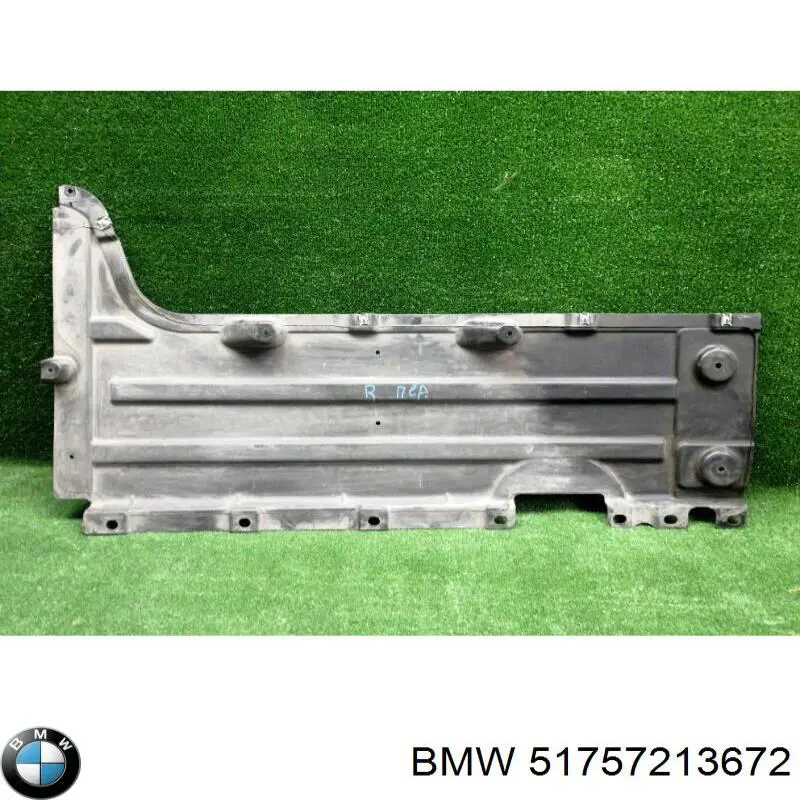 Revestimiento de los bajos, delantero derecho para BMW X3 (F25)