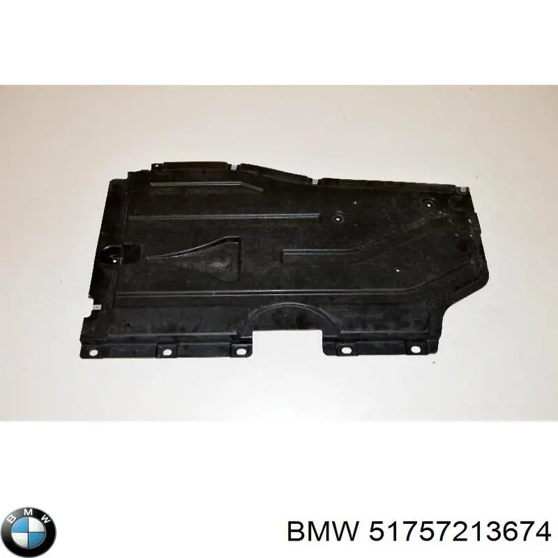 Protección inferior trasera derecha BMW 51757213674 precio, desde 68,24 EUR