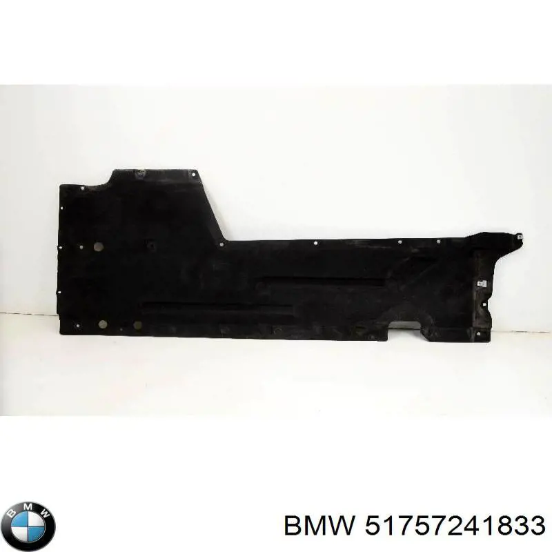 Protección inferior izquierda BMW 51757241833 precio, desde 48,98 EUR