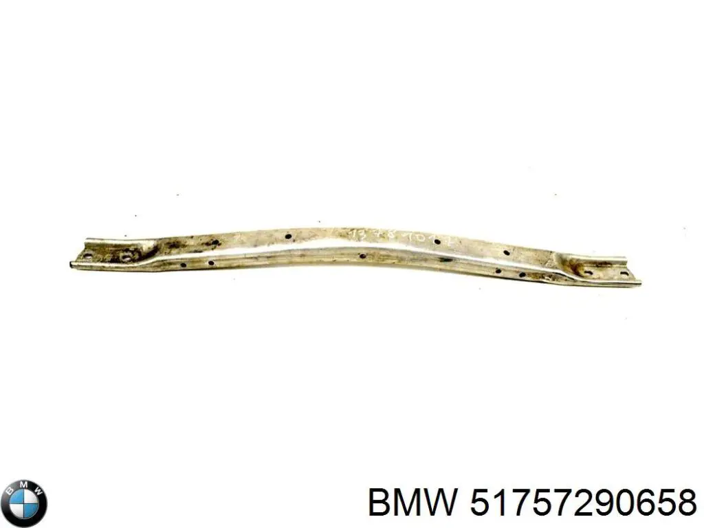 Tabique del compartimiento del motor BMW 51757290658