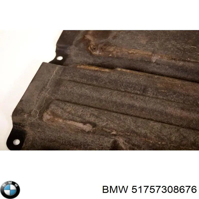 Protección inferior derecha BMW 51757308676
