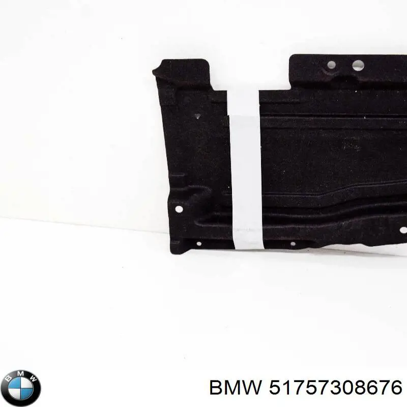 Protección inferior derecha 51757308676 BMW