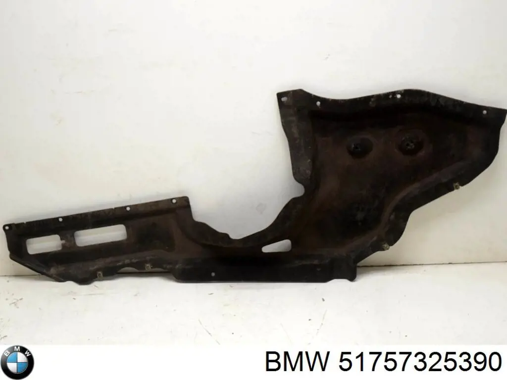 51757325390 BMW revestimiento de los bajos, delantero izquierdo