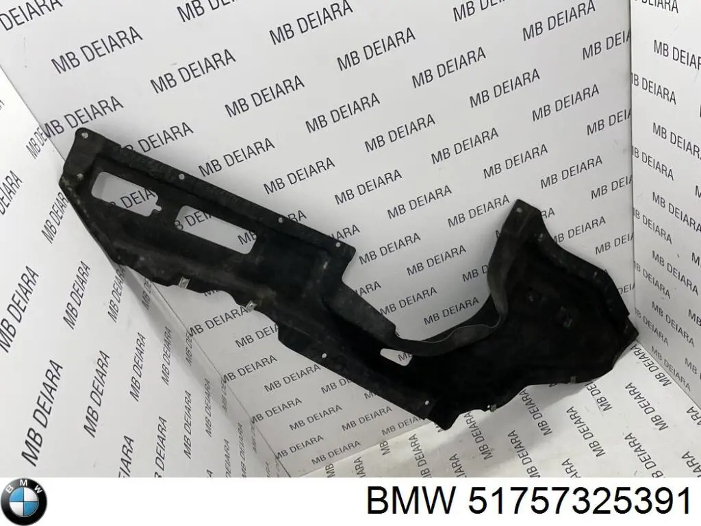 Protector de cárter y depósito de combustible 51757325391 BMW