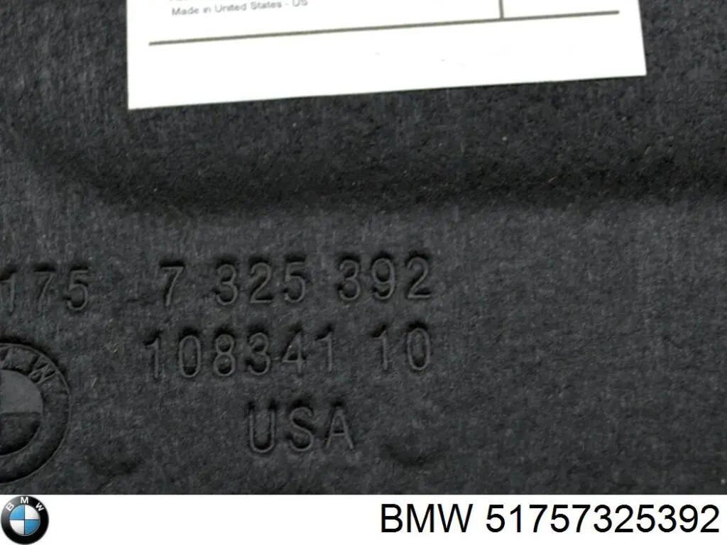 Comprar 51757325392 BMW Protector de cárter y depósito de combustible