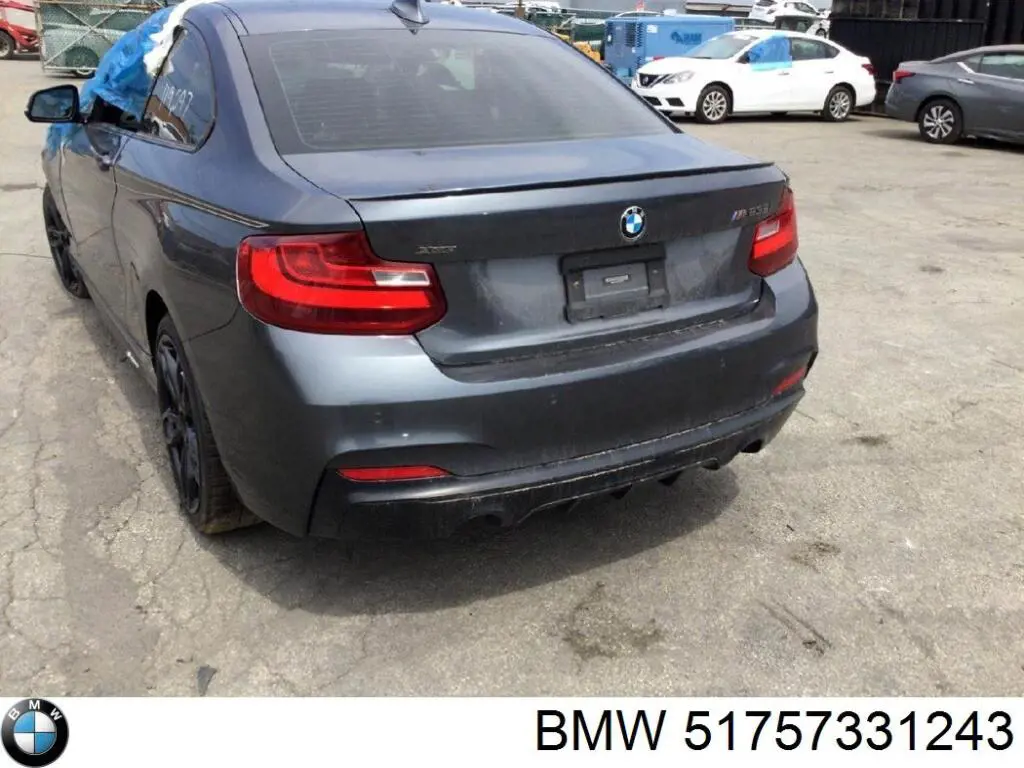 Tabique del compartimiento del motor BMW 51757331243 precio, desde 107,45 EUR