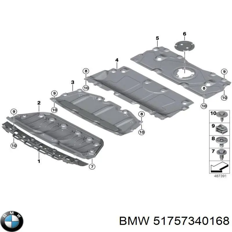 PBM60040A Signeda Protector antiempotramiento del motor delantera