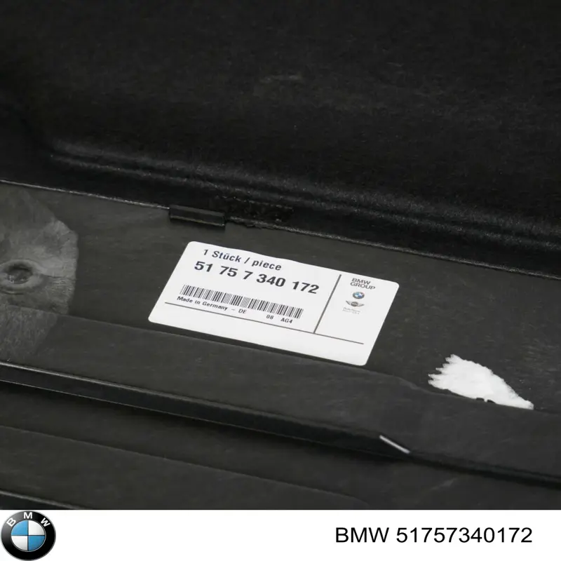 Protección de bajos, parte central BMW 51757340172 precio, desde 35,89 EUR