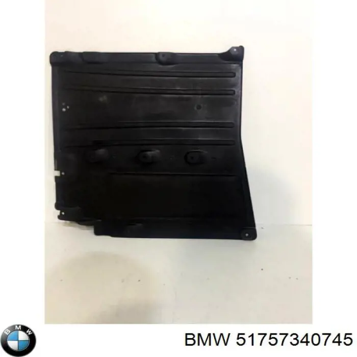 Protección de bajos, parte central BMW 51757340745 precio, desde 44,86 EUR