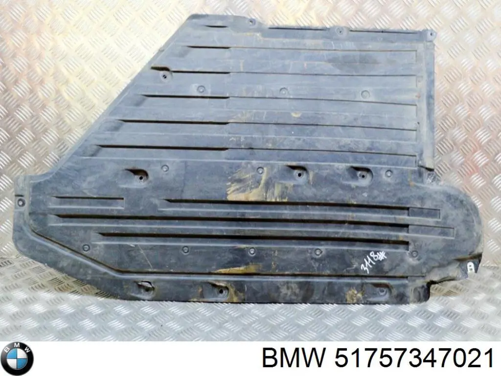 Cubierta protectora de la dirección 51757347021 BMW