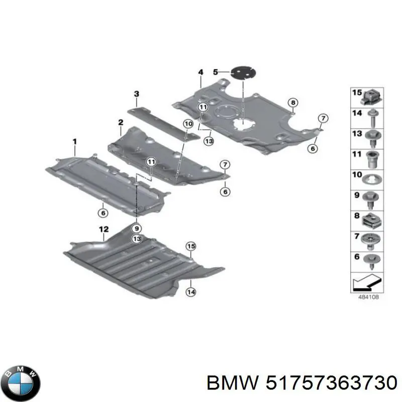 Cubierta protectora de la dirección BMW 51757363730 precio, desde 77,08 EUR