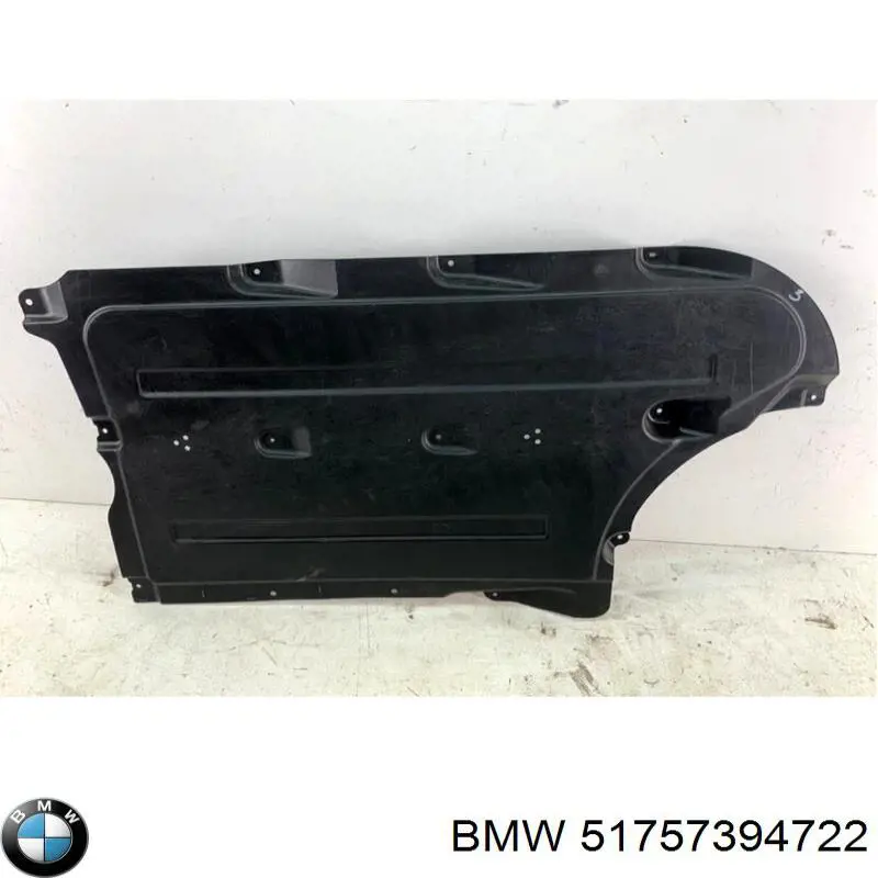 Protección de bajos, parte central BMW 51757394722 precio, desde 152,55 EUR