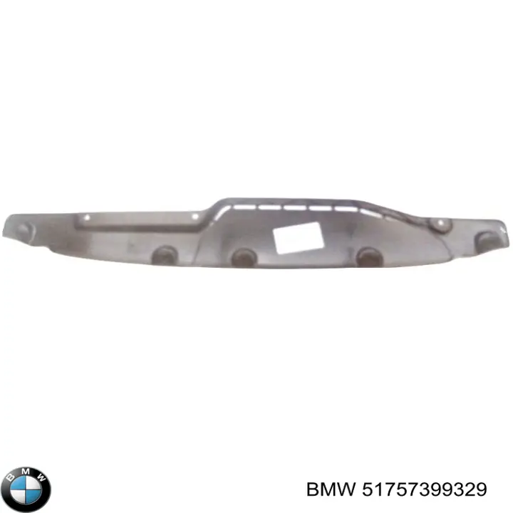 Protector de bajos trasero BMW 51757399329