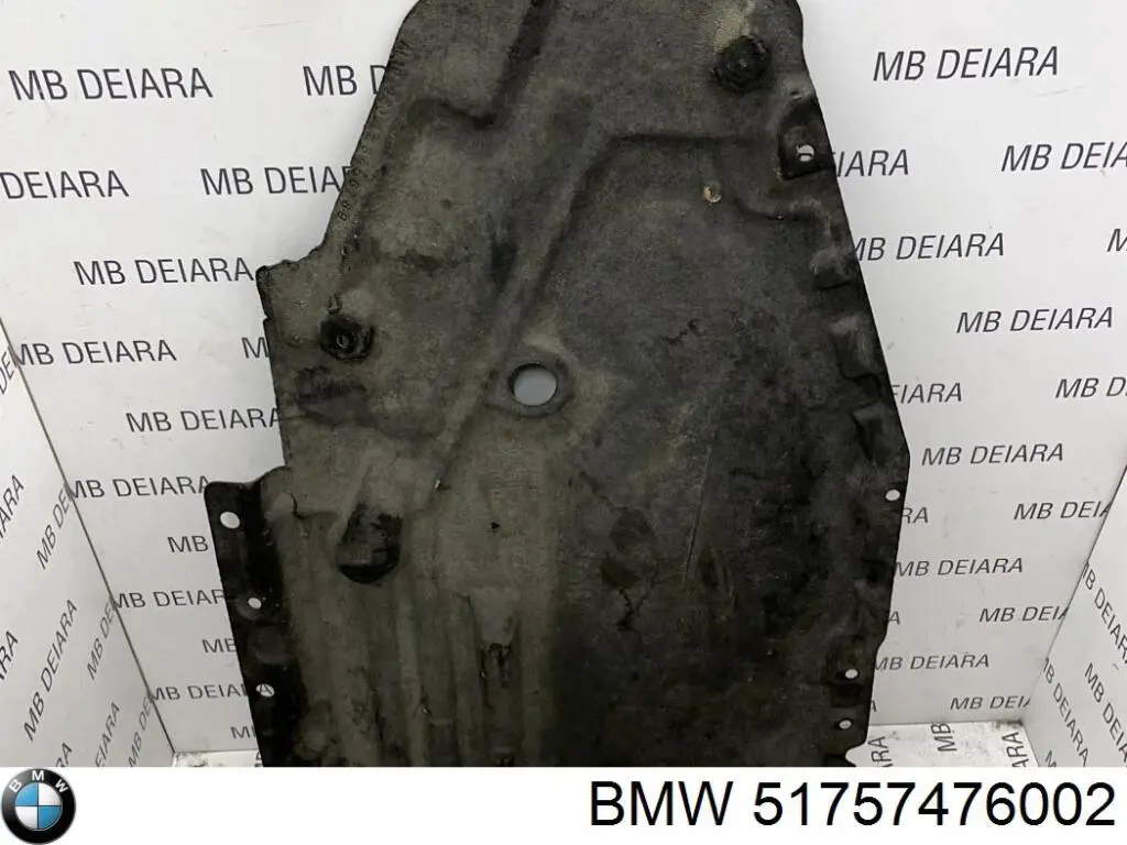 Comprar 51757476002 BMW Protección inferior trasera derecha