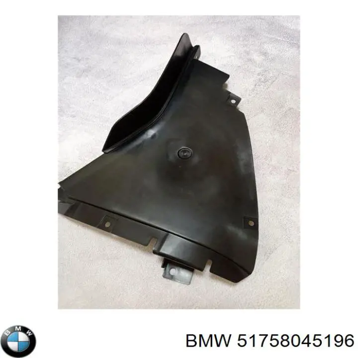 Protector derecho del parachoques delantero BMW 51758045196 precio, desde 53,56 EUR