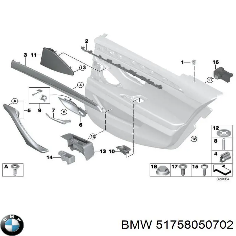  BMW 51758050702 precio, desde 321,12 EUR