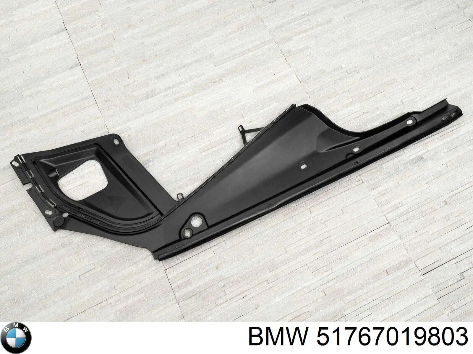 Comprar 51767019803 BMW Moldura del guardabarros delantero izquierdo
