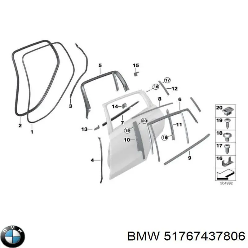  BMW 51767437806 precio, desde 43,51 EUR