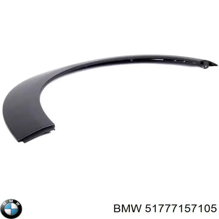 51777157105 BMW Extensión de la aleta trasera izquierda