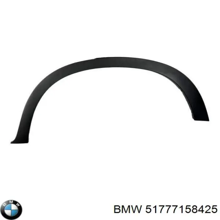 51777158425 BMW ensanchamiento, guardabarros trasero izquierdo