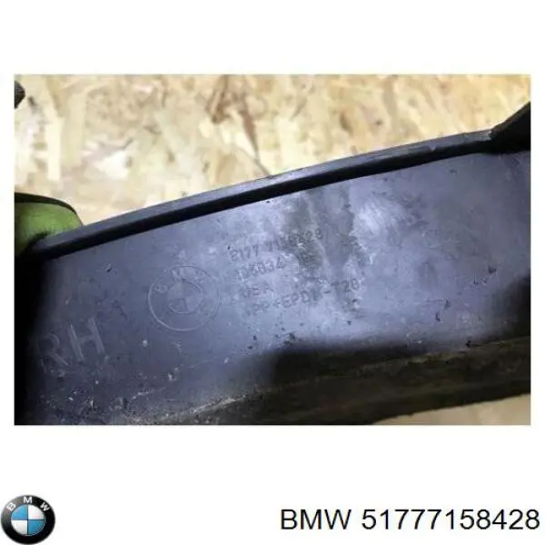 Comprar 51777158428 BMW Extensión de la aleta delantera derecha