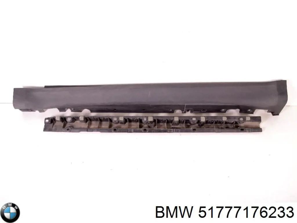 Moldura exterior izquierda del umbral BMW 51777176233 precio, desde 90,02 EUR
