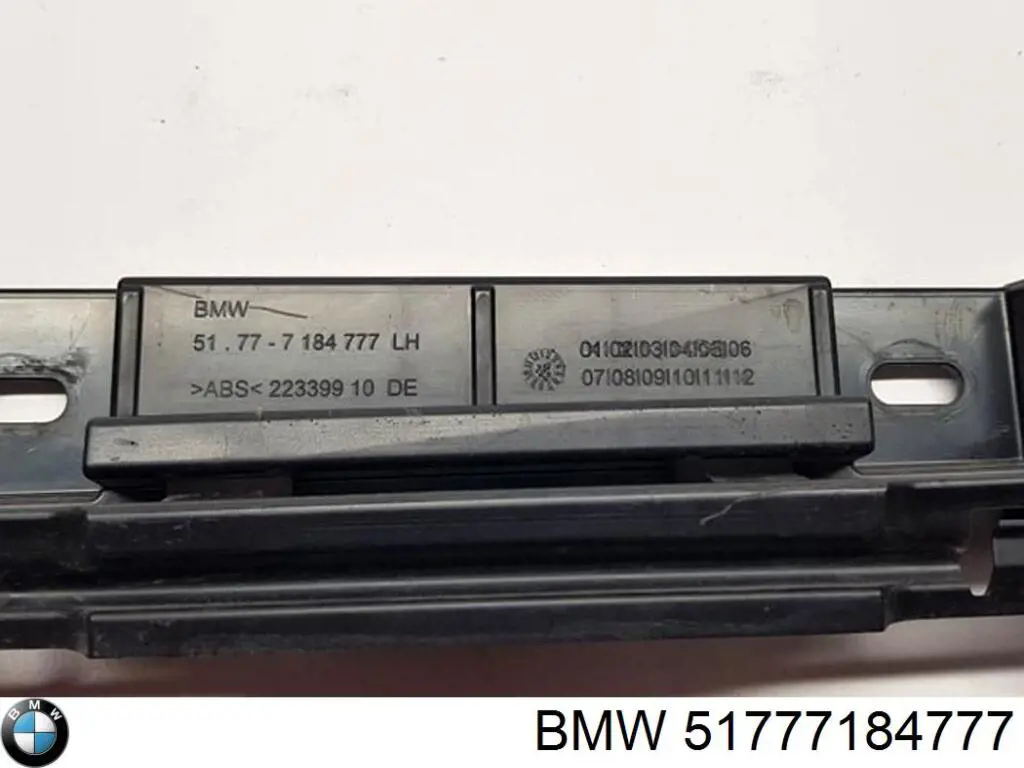 Comprar 51777184777 BMW Soporte de moldura exterior del umbral izquierdo