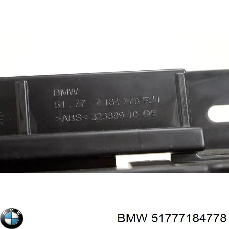 Soporte de moldura exterior del estribo derecho BMW 51777184778 precio, desde 13,42 EUR
