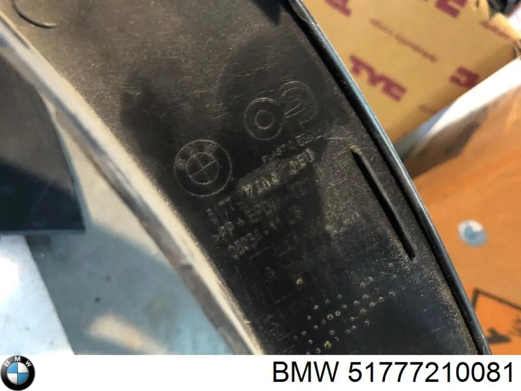 Comprar 51777210081 BMW Extensión de aleta delantera izquierda