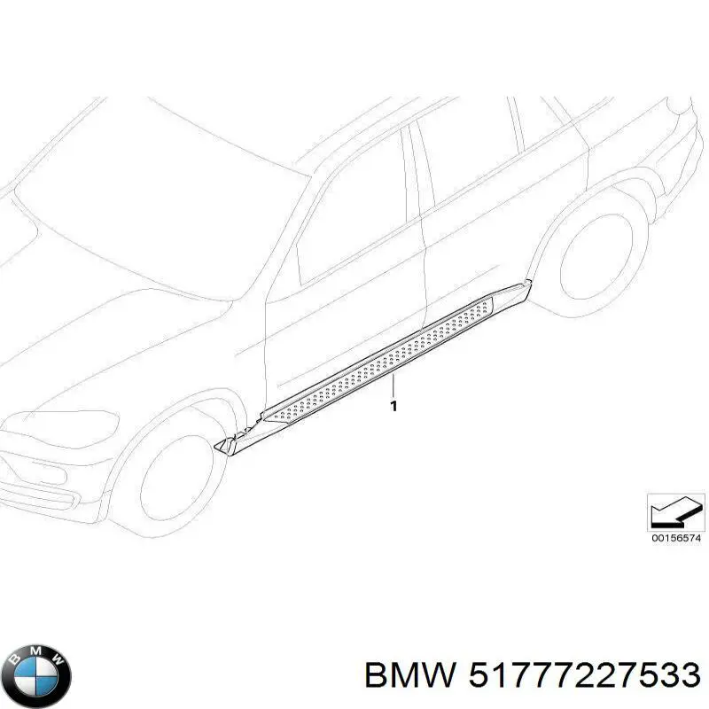 Comprar 51777227533 BMW Cubierta de estribo