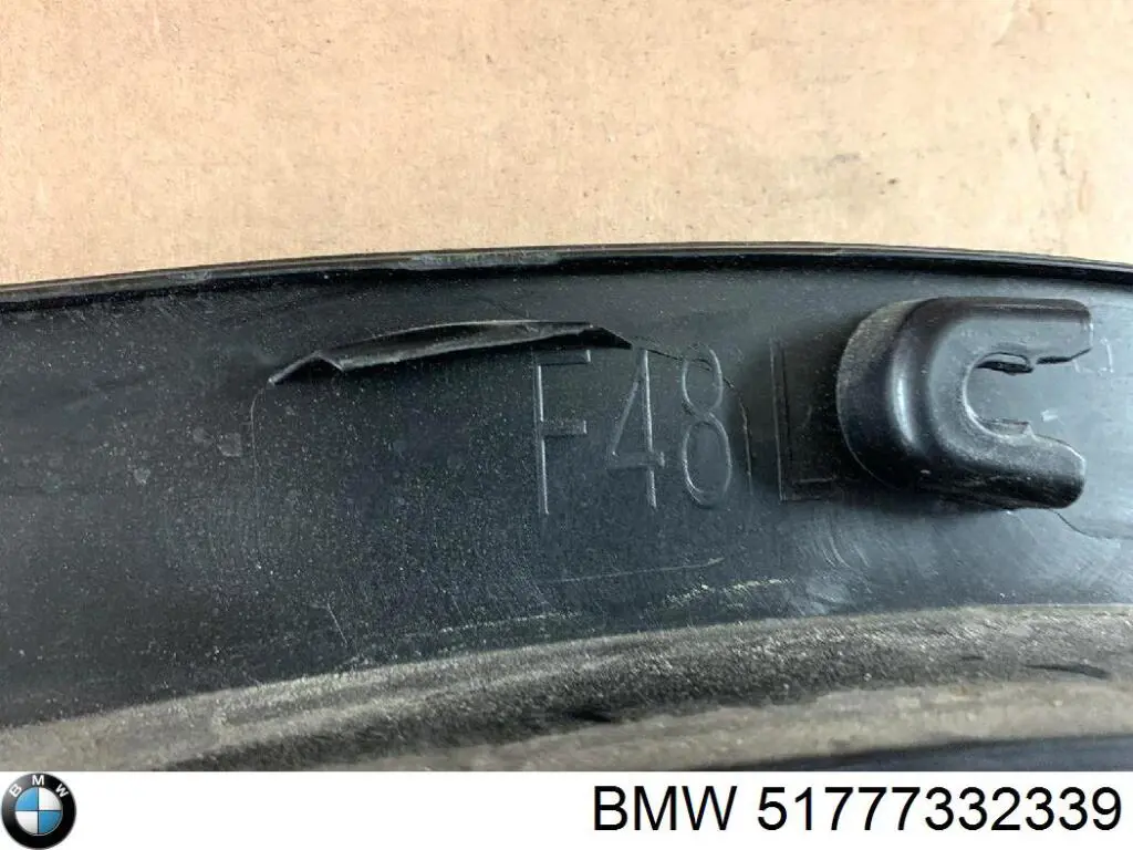 Extensión de la aleta trasera izquierda BMW 51777332339 precio, desde 97,28 EUR