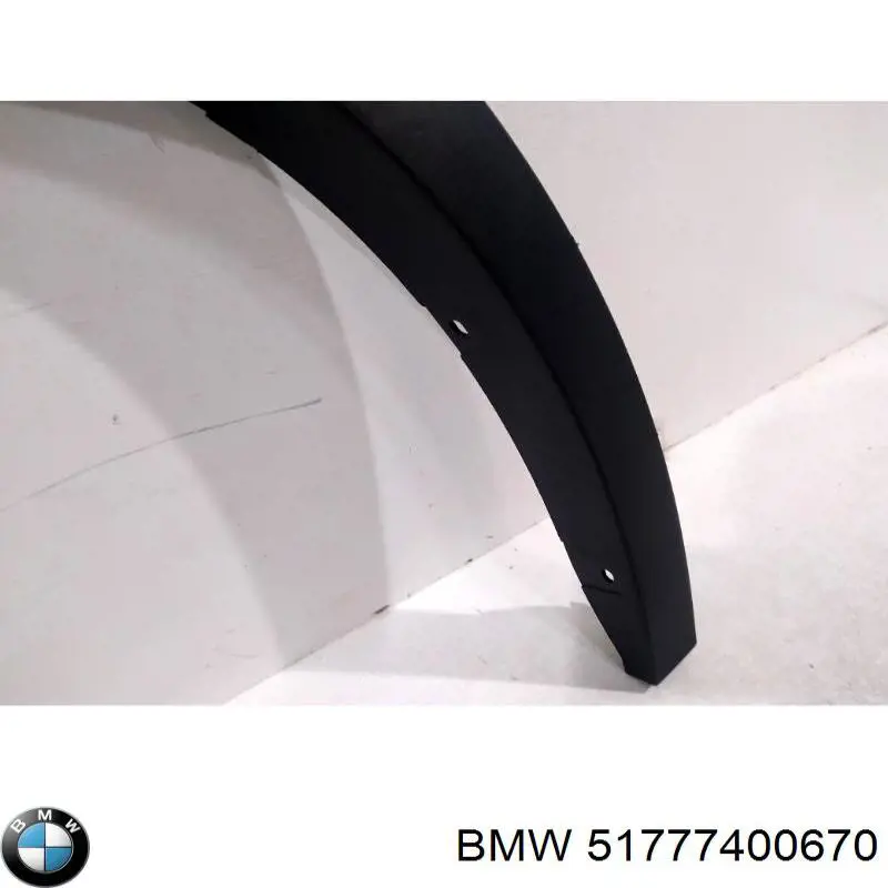 Extensión de la aleta trasera derecha BMW 51777400670 precio, desde 110,35 EUR