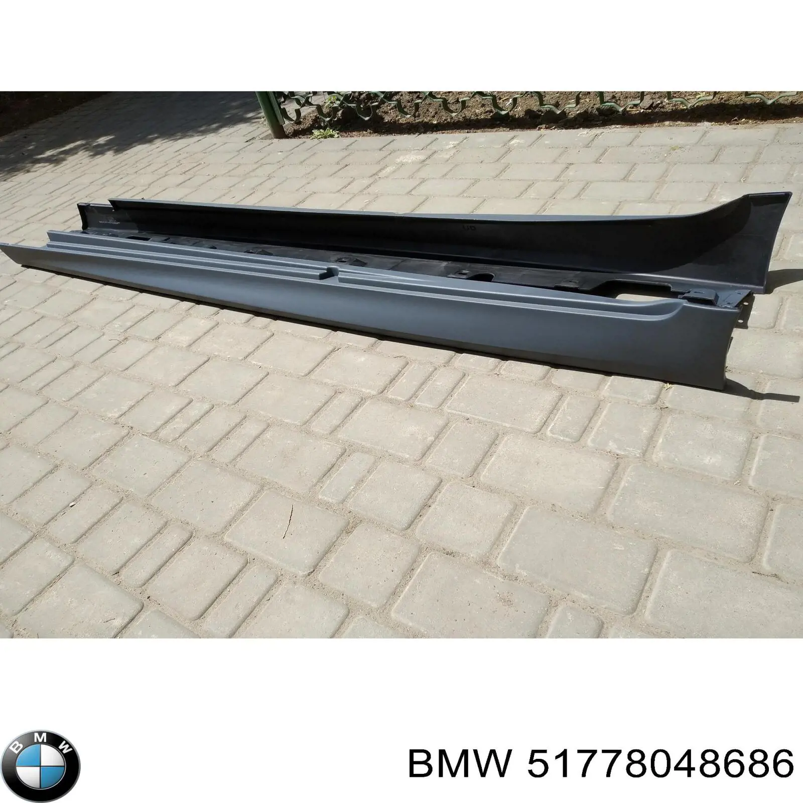 Moldura de umbral exterior derecha para BMW 5 (F10)