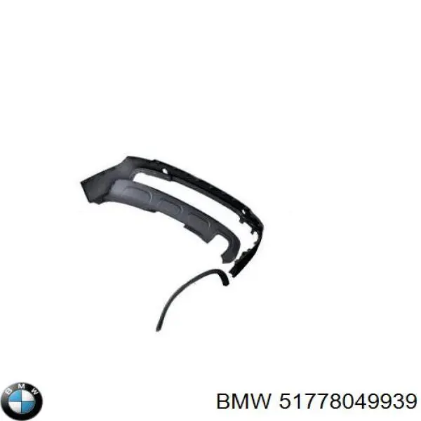 51778049939 BMW ensanchamiento, guardabarros delantero izquierdo