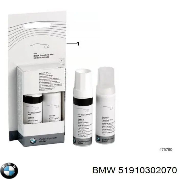 Comprar 51910302070 BMW Lápiz de retoque