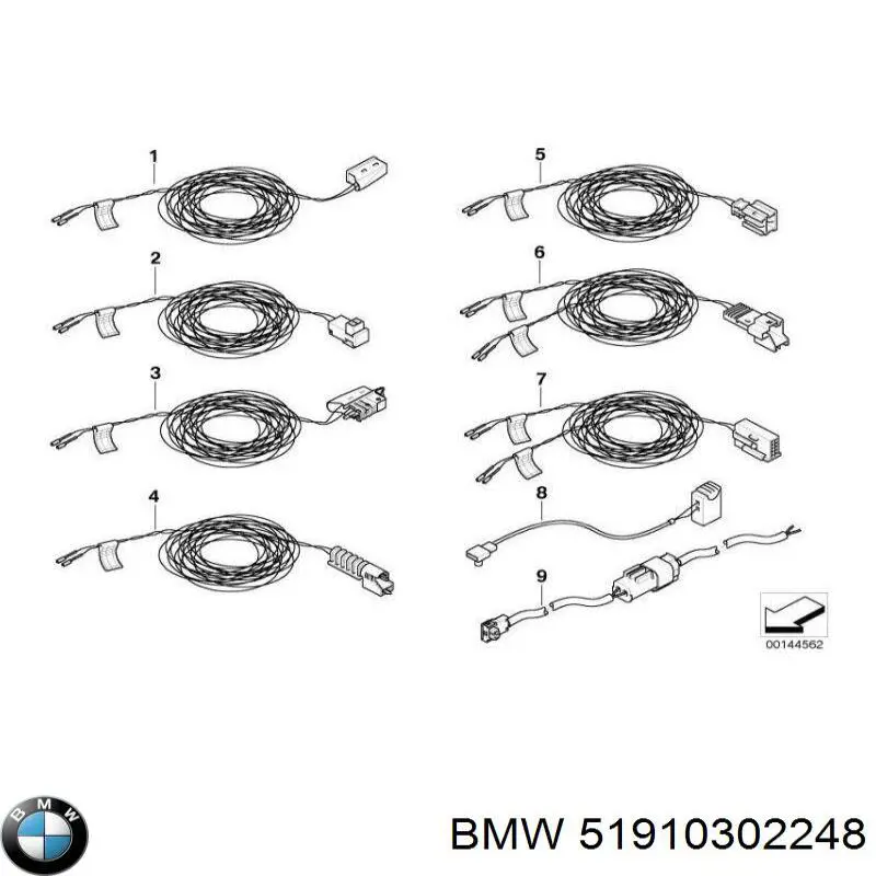 Lápiz de retoque BMW 51910301840