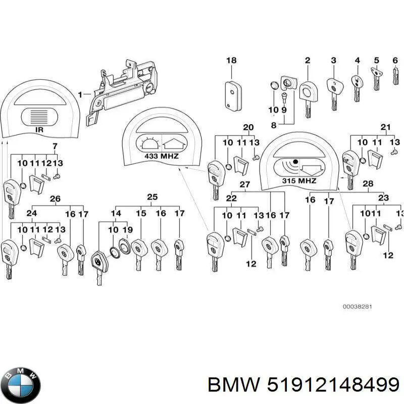  BMW 51912148499 precio, desde 32,22 EUR