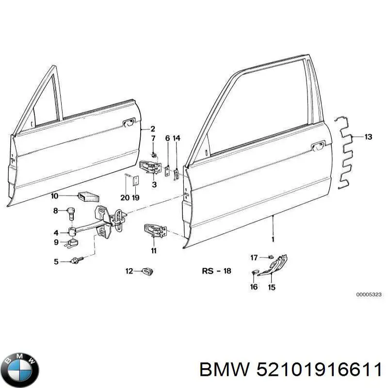 52101916611 BMW