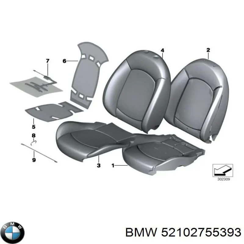  BMW 52102755393 precio, desde 154,83 EUR