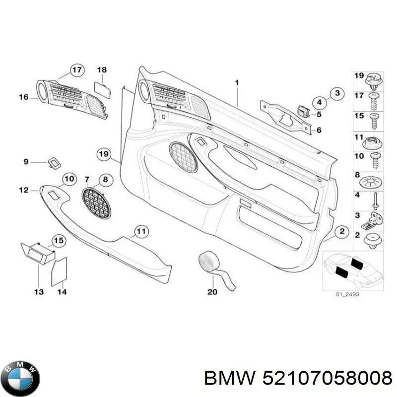  BMW 52107058008 precio, desde 145,75 EUR