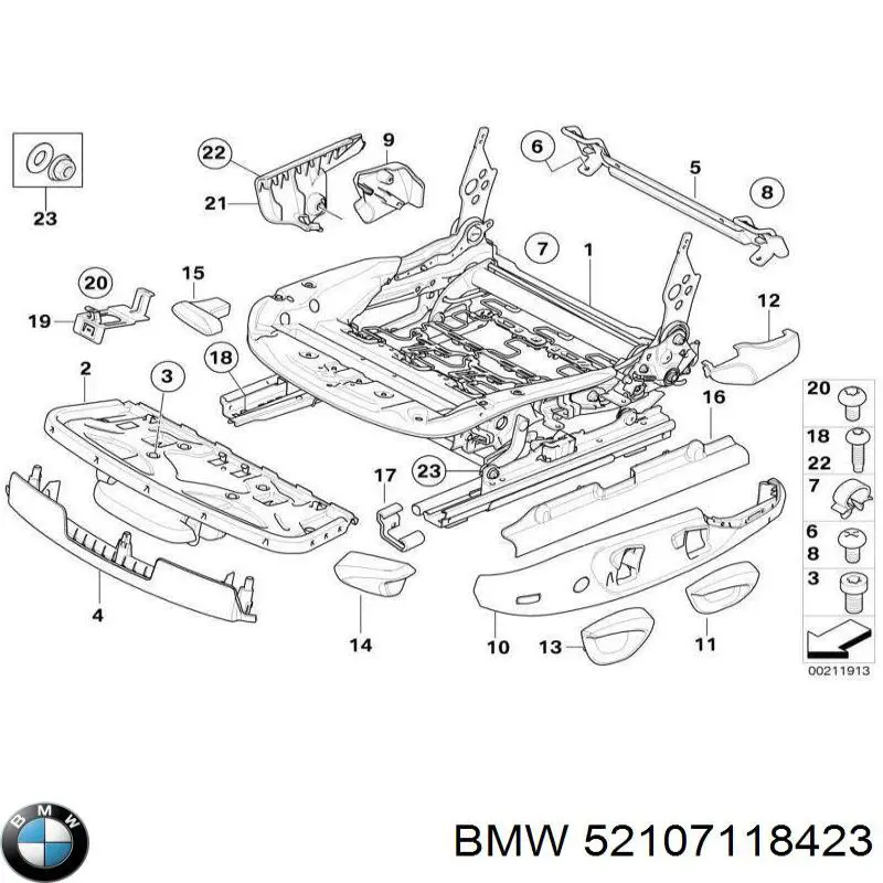  BMW 52107118423 precio, desde 303,47 EUR