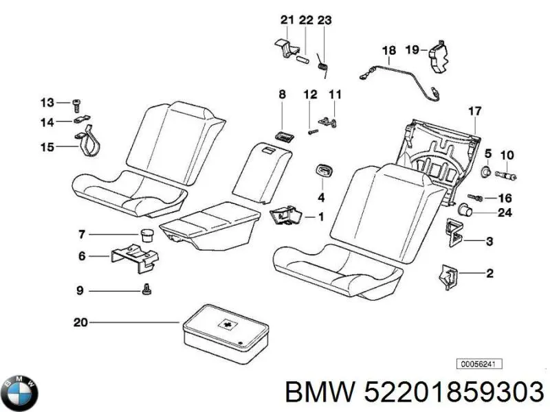 71107149472 BMW coche botiquín de primeros auxilios