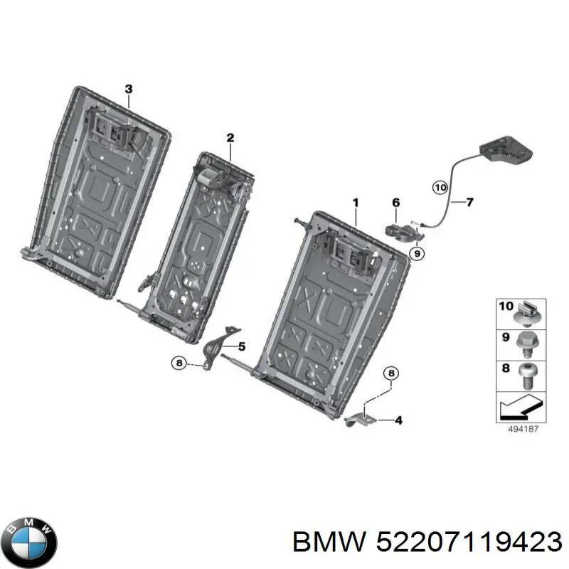  BMW 52207119423 precio, desde 49,88 EUR